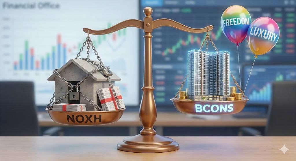 Cố chờ mua Nhà ở xã hội 2026 hay "ráng" thêm chút đỉnh sở hữu Bcons: Bài toán ĐƯỢC và MẤT?