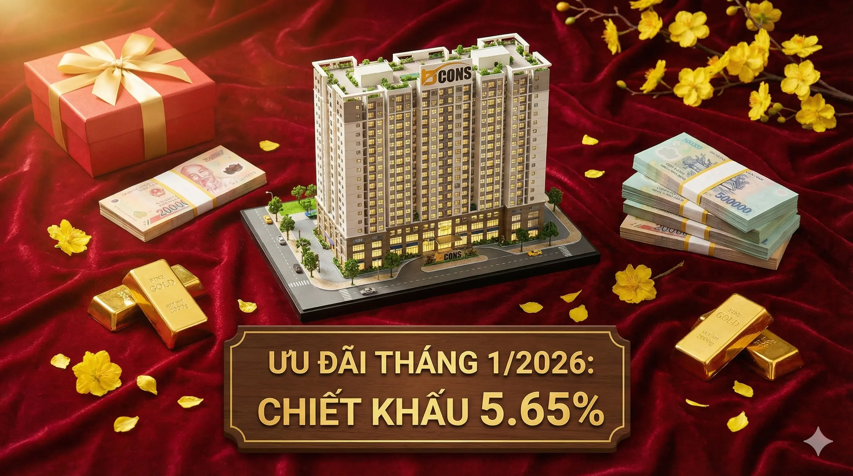 Mua nhà đón Tết Bính Ngọ 2026: 3 lý do nên "xuống tiền" ngay tháng 1 này thay vì đợi ra Giêng